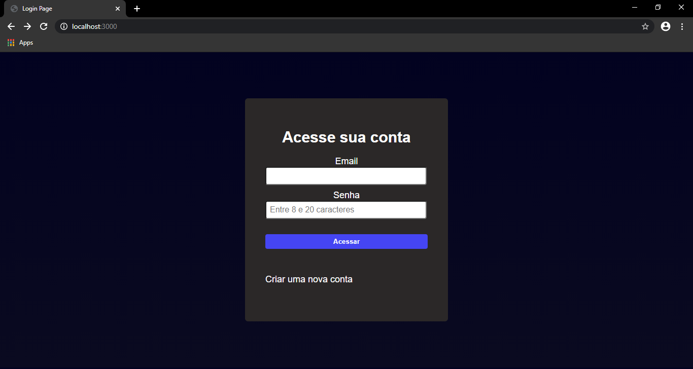 Image Login Page